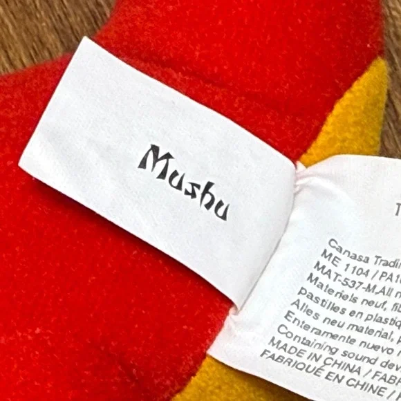 Disney Store Mulan Mushu Plush Dragon Bean Bag with Sound Tags 1998  NO Sound #1 - Picture 10 of 10